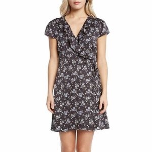 Willow & Clay Floral Print Wrap Dress